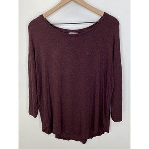 Daily/Ritual Long Sleeve Solid Tee Shirt Size L